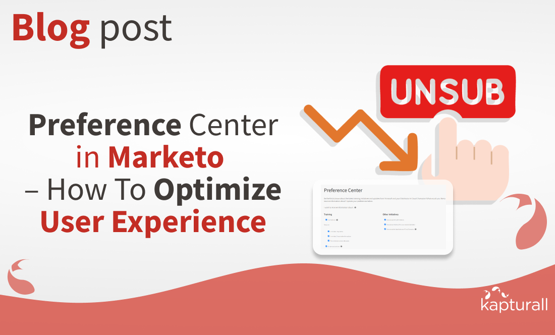 Preference Center in Marketo – How To Optimize User Experience